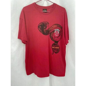 Harley-Davidson XL Cobra T-Shirt Red 2019 Classic Harley Reading PA Fanatics New